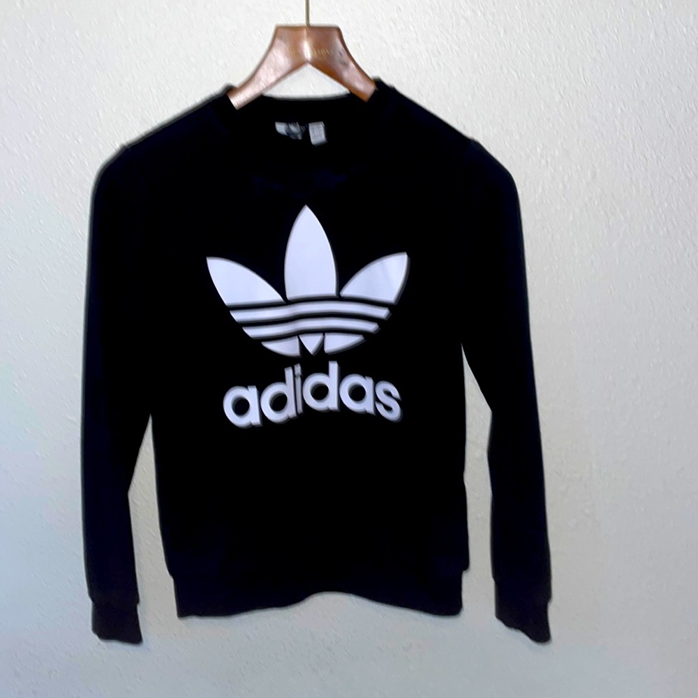 Black adidas sweater